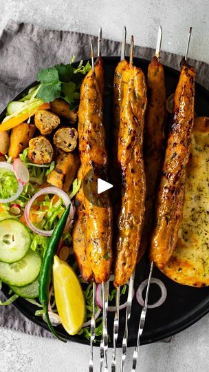 Protein No Meat, Mashed Chickpeas, Seekh Kebab Recipes, Seekh Kebabs, Seekh Kebab, School Snacks For Kids, Kebab Recipe, Split Peas, Eating Bananas