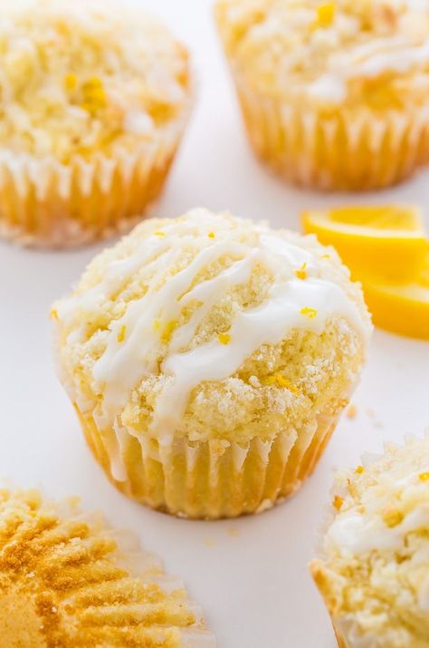 Lemon Crumb Muffinscountryliving Orange Muffins Pioneer Woman, Orange Sour Cream Muffins, Orange Blossom Muffins Recipes, Orange Baking Recipes, Clementine Muffins, Orange Muffins Recipes, Orange Cupcake Recipe, Lemon Crumb Muffins, Orange Donut