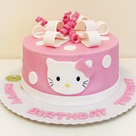 3rd Birthday Cake For Girl, 3rd Birthday Cakes For Girls, Birthday Cake For Girl, 3rd Birthday Girl, Girls Birthday Cakes, 3rd Birthday Cake, 3rd Birthday Cakes, Kitty Cake, Hello Kitty Cake