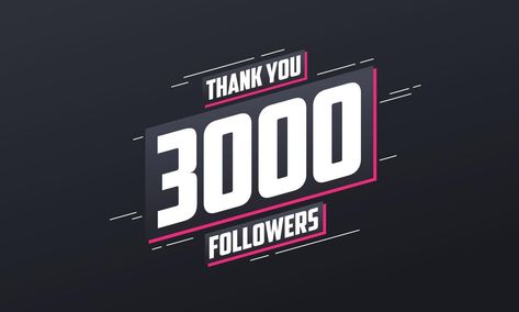 Thank you 3000 followers, Greeting card template for social networks. Red Texture Background, 60k Followers, Love Wallpaper Download, Youtube Banner Design, Banner Design Inspiration, Lovers Pics, Youtube Banner Template, Dslr Background, Youtube Design