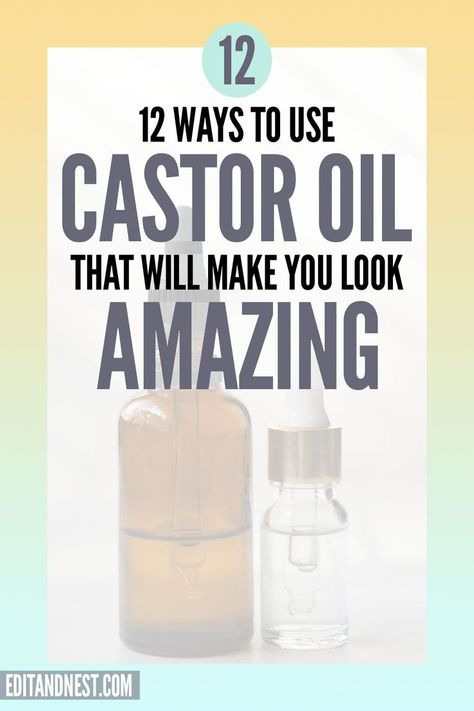 What comes to mind when you hear someone say castor oil? We're guessing it isn't clear skin, soft hair or strong nails. But those are just some of the Uses For Castor Oil Beauty, Castor Oil For Dry Eyes, Caster Oil Uses Natural Remedies, Benefits Of Castrol Oil, How To Use Castor Oil For Eyelashes, Castor Oil For Nail Growth, Oil Pulling With Castor Oil, Castor Oil For Nails, Castor Oil Eyes