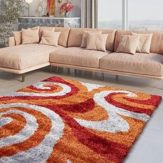 Grey And Orange Living Room, Maroon Living Room, Burnt Orange Living Room, Red Living Room Decor, Orange Living Room, Hallway Office, Office Entryway, Living Room Orange, 3d Abstract