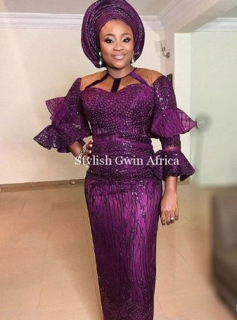 Lace Asoebi Styles, Aso Ebi Lace Styles, Latest Aso Ebi Styles, Nigerian Lace Styles, African Lace Styles, White Lace Fabric, For Wedding Dresses, Lace Gown Styles, Lace Dress Styles