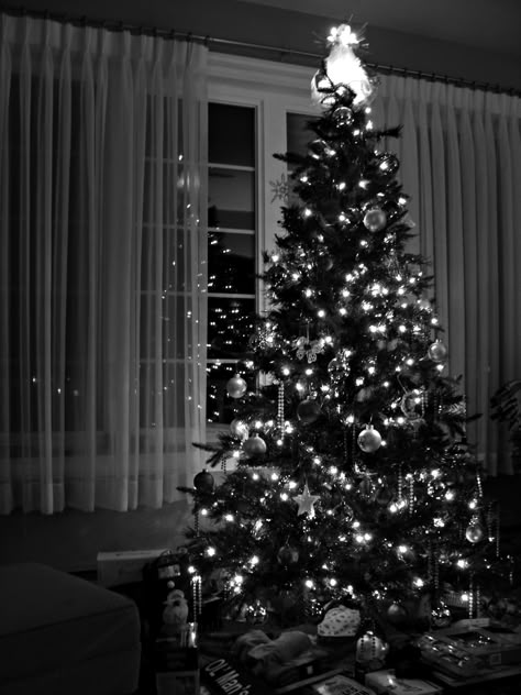 Boujee Christmas, Christmas Black And White, December Wallpaper, Aesthetic Material, Xmas Theme, Christmas Tree Decorating Themes, Christmas Collage, Preppy Christmas, Cosy Christmas