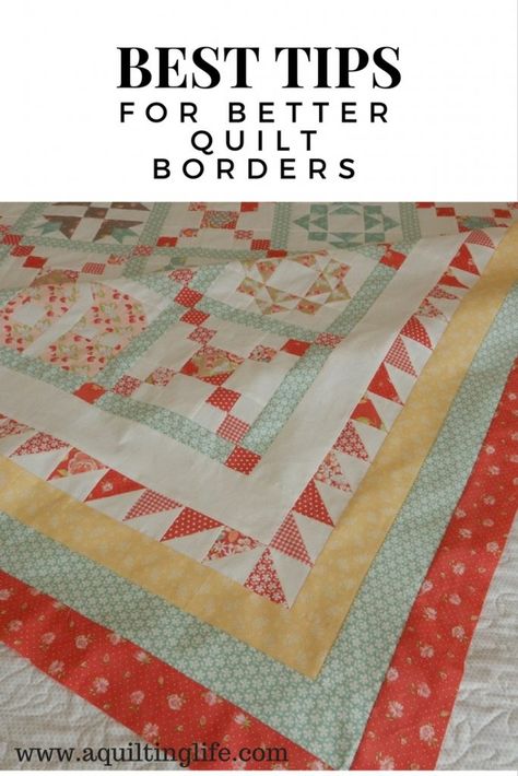 Block Quilt Ideas, A Quilting Life, Quilt Borders, Sewing Quilts, Make A Quilt, Block Quilt, Medallion Quilt, Quilt Border, Quilt Binding