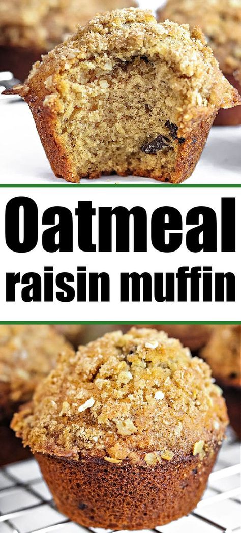 Oatmeal Raisin Cupcakes, Oat Raisin Muffins, Oatmeal Raisin Muffins Healthy, Oatmeal Raisin Muffins Moist, Raisin Muffins Easy, Recipes Using Raisins, Oatmeal Muffins Healthy Easy, Raisin Muffins Healthy, Oatmeal Muffins Quick Oats