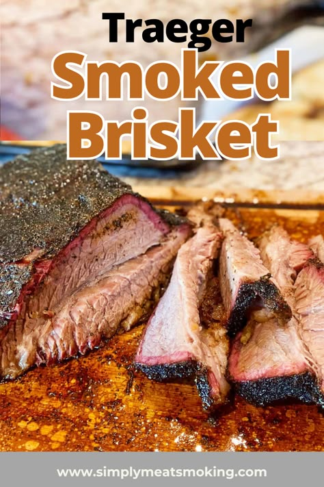 Craving the ultimate Texas smoked brisket? Look no further! Our recipe combines the best rub with precise smoking techniques for that coveted bark and pink ring. Traeger Brisket, Smoker Brisket, Brisket Recipes Smoked, Brisket Recipe, Beef Brisket Recipes, Pellet Smoker, Smoked Beef Brisket, Pellet Grill Recipes, Smoked Meat Recipes