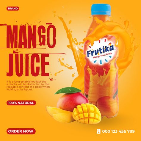 Mango juice social media post design#pikbest#templates Juice Social Media Post, Mango Nutrition, Poster Social Media, Teal Sofa, Fruit Bar, Post Facebook, Social Media Post Design, Mango Fruit, Mango Juice