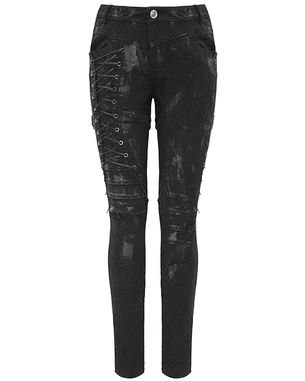 Apocalyptic Womens – Tagged "Pants & Leggings" – Violent Delights Plus Size Punk Jeans, Cheap Punk Style Denim Jeans, Cheap Punk Style Cotton Jeans, Cheap High Rise Edgy Jeans, Cheap Edgy Distressed Bottoms, Pentagram Jeans, Goth Jeans, Goth Pants, Sarcastic Clothing