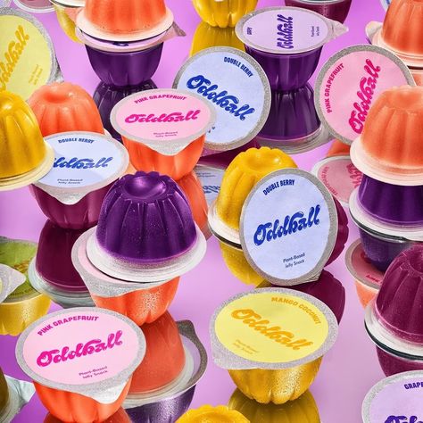 This Week on Shelf Life: Get Jiggly With It | Dieline - Design, Branding & Packaging Inspiration Grapefruit Plant, Gelatin Dessert, Berry Plants, Medieval Europe, Jell O, Mango Coconut, Fruit Jelly, Food O, Branding Packaging