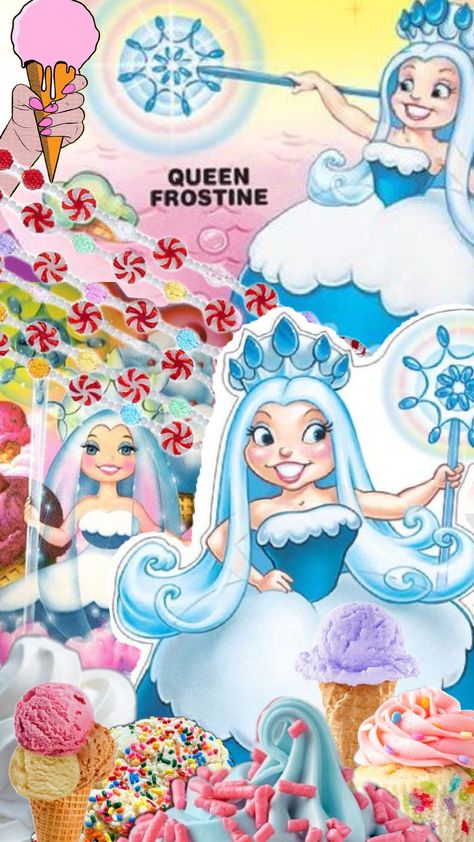 Queen Frostine #candyland #queenfrostine #90s Frostine Candyland, Princess Frostine, Queen Frostine, Ice Palace, Candy Land, Palace, Candy, Queen, Pins