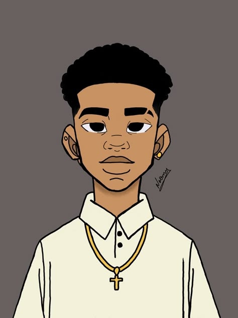 Curly Head Cartoon Characters, Black Man With Glasses, Gangster Drawings, Miles Morales Spiderman, Cool Car Drawings, Peace Illustration, Image Swag, Boy Drawing, Bad Boy Aesthetic