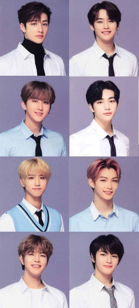 skz ID photos Kpop Id Picture School, Skz School Photo, Stray Kids Id Picture, Skz Yearbook, Kpop School Photo, Skz Graduation Cap, Skz Id Photo, Stray Kids Graduation Cap, Stray Kids Cute Wallpaper