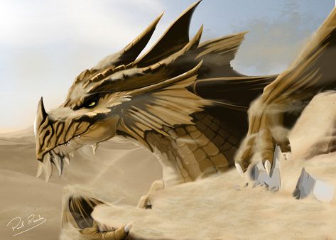 Sand Dragon, Dragon Project, Fantasy Story, Wings Of Fire, Fantasy Dragon, Dragon Art, Fantasy World, Supernatural, Egypt