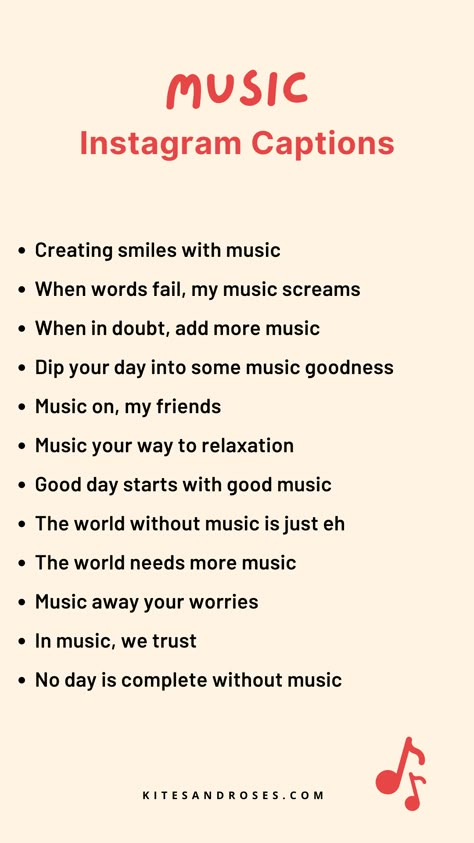 Looking for music captions? Here are the quotes and sayings for your soundtrack of life. Music Captions For Instagram, Note For Instagram, Best Captions For Girls, Quote For Boyfriend, Music Captions, Notes For Instagram, Ig Caption, Caption For Girls, Captions For Instagram Posts