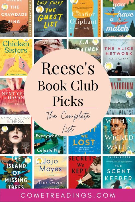 If you love stories that celebrate women, you should definitely check Reese’s Book Club. Keep reading for the updated book club list and never miss the best picks. Womens Book Club, Reese Witherspoon Book, Book Club List, Reese Witherspoon Book Club, Best Book Club Books, Summer Book Club, Book Club Reads, Celebrate Women, Books To Read For Women