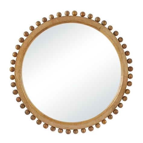 Gold sunburst mirror