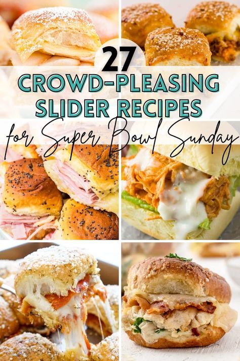 Super Bowl Sliders, Steak Sliders, Football Foods, Easy Slider Recipes, Mini Sliders, Slider Sandwiches, Summer Food Party, Bowl Party Food, Football Party Food