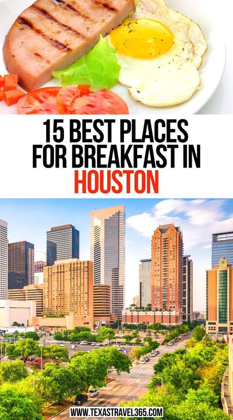 15 Best Places For Breakfast In Houston Places In Houston, Travel Breakfast, Beautiful Places In Usa, Houston Foodie, Houston Travel, Houston Food, Visit Texas, Breakfast Places, Food To Eat