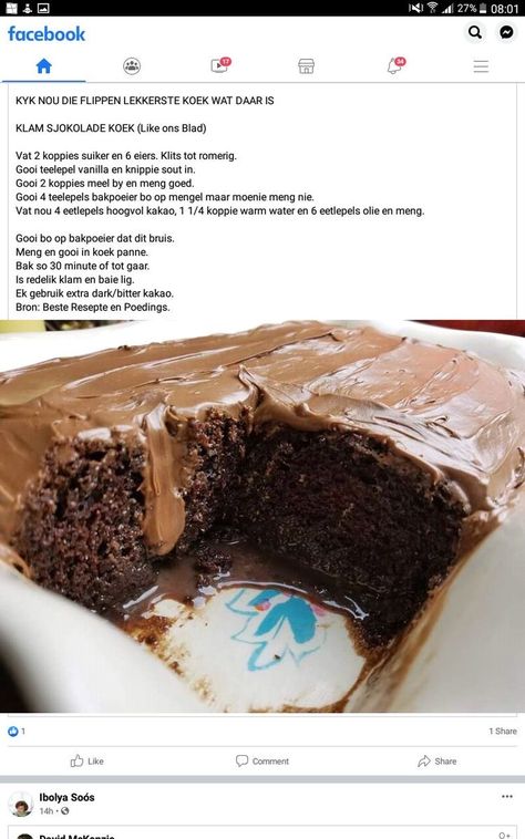 Crazy Cake Recipes, Easy Tart Recipes, African Dessert, Chocolate Cake Recipe Moist, Chocolate Cake Recipe Easy, Cake Recipes Easy Homemade, Sweet Treats Desserts, Cake Baking Recipes, Sweet Recipes Desserts