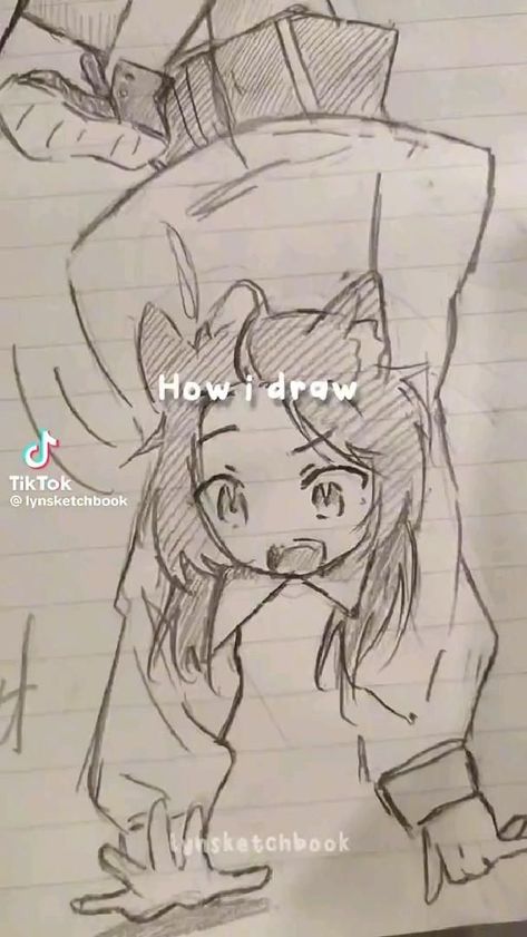 Stand Pose, Hand Stand, Art Tools Drawing, Sketches Tutorial, Easy Doodles Drawings, Easy Drawings Sketches, Cute Doodles Drawings, Wow Art, Anime Drawings Tutorials