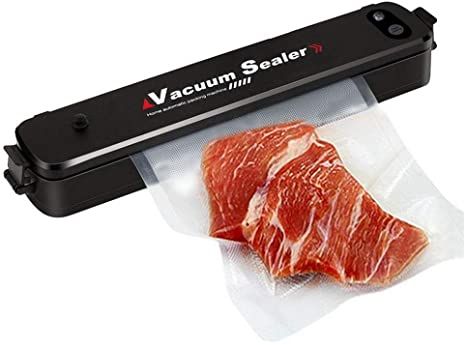 JHDUID Household Food Vacuum Sealer Machine, with 15pcs Vacuum Sealing Bags Food Sealer Machine Dry and Moist Sealing Modes Packing Machine for Food Preservation Food Saver Vacuum Sealer, Food Vacuum Sealer, Vacuum Food Sealer, Vacuum Sealer Bags, Automatic Vacuum, Vacuum Sealers, Sous Vide Cooking, Freezer Burn, Fish And Meat