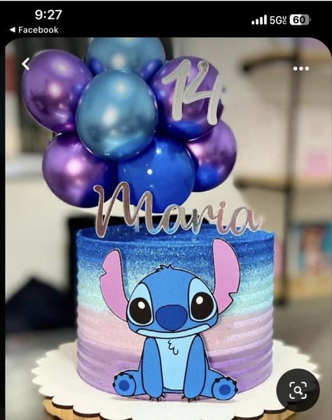 Lilo En Stitch, Stitch Cake, Baby Rosa, Balloon Chain, Lilo Et Stitch, Arch Kit, Gold Balloons, Mylar Balloons, Gold Party