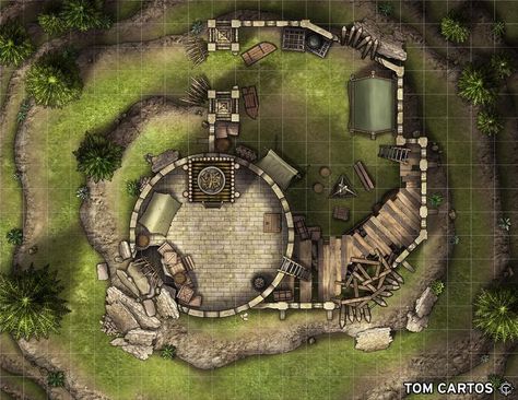 5e Maps, Lost Mines Of Phandelver, Dnd World Map, Building Map, Temple Ruins, Fantasy Town, Dungeon Master's Guide, Tabletop Rpg Maps, Fantasy Maps