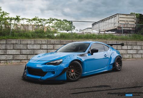 Subaru Brz Blue, Subaru Brz Custom, Rocket Bunny, Good Looking Cars, Car Backgrounds, Best Jdm Cars, Street Racing Cars, Blue Bunny, Japan Cars