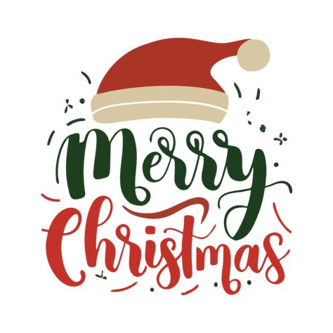 Merry Christmas Typography, Merry Christmas Text, Christmas Typography, Christmas Santa Hat, Origami Paper Art, Santa Claus Hat, Vector Banner, 3d Text Effect, Merry Christmas Santa