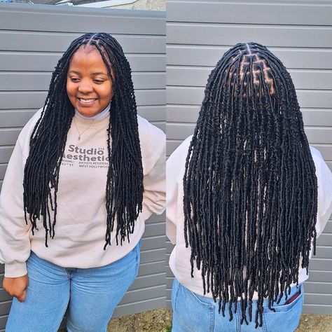 18-inch soft locs ✨️ Soft Locs, Locs, On Instagram, Instagram