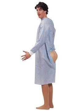 Patient Halloween Costume, Patient Costume, Diy Halloween Dress, Halloween Gown, Funny Adult Costumes, Hospital Patient, Easy Funny Halloween Costumes, Costumes For Men, Costumes Funny