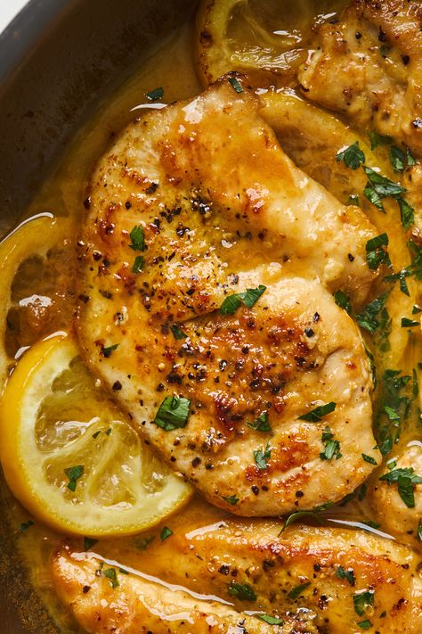 Lemon Butter Chicken | Olive & Mango Walk Ons Lemon Butter Chicken, Lemon Butter Roasted Chicken, Easy Lemon Butter Chicken, Longhorn Lemon Garlic Chicken, Lemon Olive Chicken Recipe, Lemon Olive Chicken, Lemon Butter Cream Sauce, Lemon Garlic Butter Chicken Thighs, Creamy Lemon Butter Chicken