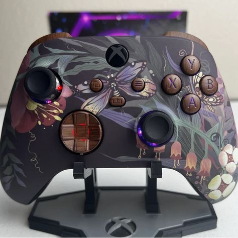 Brand New Custom Led Lights That Change Colors And Blink Works Great Custom Xbox Controller, Kawaii Xbox Controller, Xbox Controller Designs, Custom Gaming Computer, Customized Xbox Controller, Purple Xbox Controller, Custom Xbox One Controller, Custom Xbox, Xbox Accessories