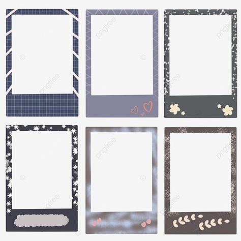 Canva Polaroid Template, Polaroid Frame Aesthetic Template, Polaroid Templates Aesthetic, Polaroid Frame Aesthetic, Polaroid Design, Transparent Aesthetic, Polaroid Frame Png, Polaroid Frames, Picture Borders