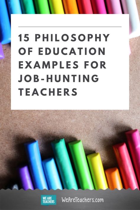 Philosophies Of Education, Educational Philosophy Examples, Teacher Philosophy Statement, Philosophy Of Education Examples, Teaching Philosophy Examples, Teacher Philosophy, Teacher Job Interview, Teaching Job Interview, Teaching Styles