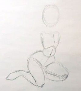 Sitting Drawing, Friends Ideas, Figure Drawings, Anime Body, Drawing Prompts, Body Drawing Tutorial, Girl Drawing Sketches, Body Reference Drawing, Art Life