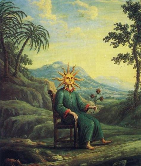 'The alchemist who has achieved illumination' , from Andrea de Pascalis, 'Alchemy, The Golden Art' Spiritual Science, Kriya Yoga, Istoria Artei, Illustration Kunst, Arte Peculiar, Psy Art, Esoteric Art, The Alchemist, Occult Art