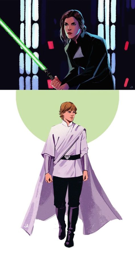 Leia Skywalker, Luke And Leia, Luke Leia, Tikki Y Plagg, Arte Nerd, Leia Star Wars, Star Wars Quotes, Star Wars Luke, Star Wars Comics