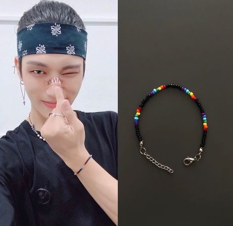 Kpop Accessories, Pop Beads, قلادات متدلية, Pop Jewelry, Braided Bracelet Diy, Diy Beaded Rings, Instagram Link In Bio, Diy Jewelry Unique, Feeling Pictures