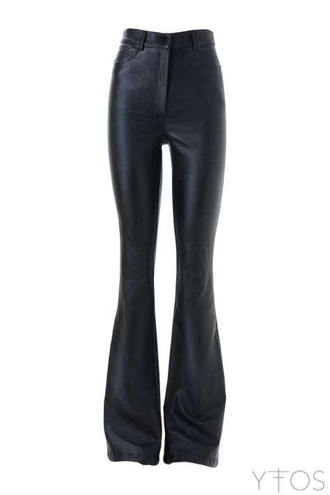 Leather Bell Bottom Pants, Leather Bell Bottoms, Indian Woman, Bell Bottom Pants, Bell Bottom, Black Faux Leather, Bell Bottoms, Alexander Mcqueen, Personal Style