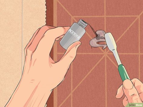 3 Ways to Remove E6000 Glue - wikiHow E6000 Glue, How To Remove Glue, Crafting Jewelry, Cleaning Recipes, Cleaning Ideas, Practical Magic, House Cleaning Tips, Clean House, Cleaning Hacks