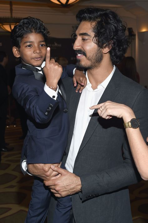 Sunny Pawar, Dev Patel, Red Carpets, Looking Dapper, The Oscars, Child Actors, Awards Ceremony, Social Events, Ravenclaw