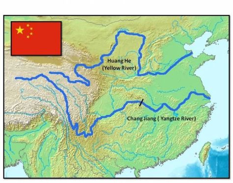 Yellow River (Huang He) and Yangtze River – MACEDONIAN HISTORIAN Chinese Civilization, Diy Popsicle Stick Crafts, Yangtze River, Yellow River, River Basin, Book Illustration Art, Popsicle Stick Crafts, Ancient India, Ancient China