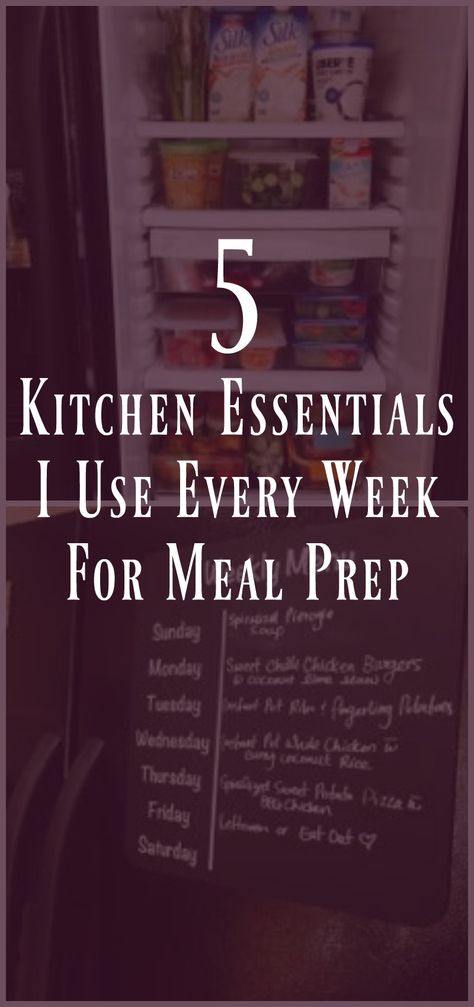 5 Kitchen Essentials I Use Every Week For Meal Prep Meal Prep Essentials, Meal Prep Hacks, Week Meal Prep, Hacks Kitchen, Meal Prep Clean Eating, Postnatal Workout, Sunday Meal Prep, Prep Kitchen, Career Woman