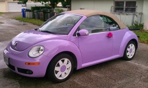 2007 New Beetle Convertible Daisy Rims, Wv Beetle, Vw Beetle Accessories, Volkswagen Vanagon, Vw Beetle Convertible, Retro Auto, Volkswagen Beetle Convertible, Vw New Beetle, Bug Car