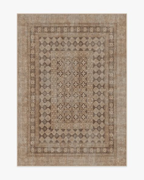 Cyrus Rose Gold Rug | Ruggable Living Room Layered Rugs, Rug Combinations Open Concept, Rug Ideas For Bedrooms, 9x12 Rug Living Rooms, Cream Rug Living Room, Home Office Rugs, Neutral Persian Rug, Dining Room Rug Ideas, Living Room Rug Ideas