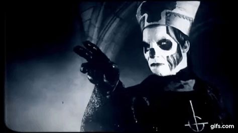 Right Here Right Now, Papa Emeritus, Ghost Papa, Band Ghost, Ghost And Ghouls, Ghost Bc, Make A Gif, Telegram Stickers, Band Photos