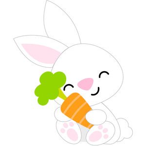 Easter Bunny Design, Bunny Clipart, Easter Photo Frames, Kawaii Easter Bunny, Bunny Images Clip Art, Cute Rabbit Clipart, Rabbit Images Clip Art, Bunny Templates, Cartoon Butterfly