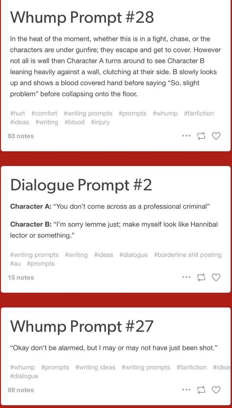 Whump/Dialogue prompts Dialogue Writing Prompts, Dialogue Writing, Story Writing Prompts, Book Prompts, Writing Dialogue Prompts, Dialogue Prompts, Writing Inspiration Prompts, Writing Characters, Writing Dialogue